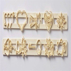 FMM Hearts & Cherubs Cutter Set