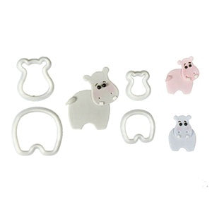 FMM Hippopotamus Cutter Set