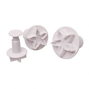 Calyx Fondant Plunger Cutter Set of 3