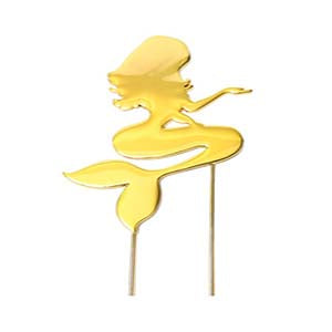 Gold Plated Mermaid Topper