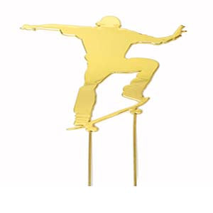 Gold Plated Skater Topper