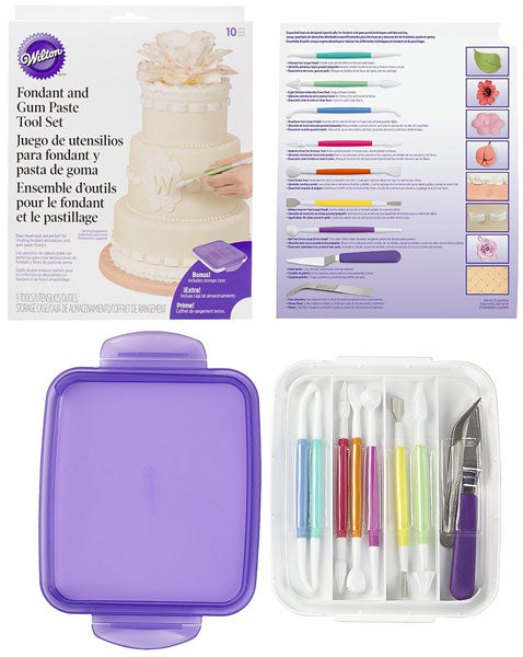 Fondant and Gum Paste Tool Set 10 PC.