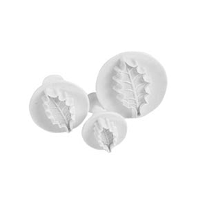 Sweetcuts Holly Leaf Plunger Cutter