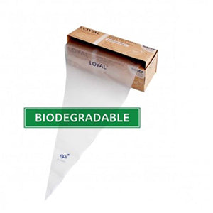 Loyal Bulk Pack 12in/30cm CLEAR BIODEGRADABLE