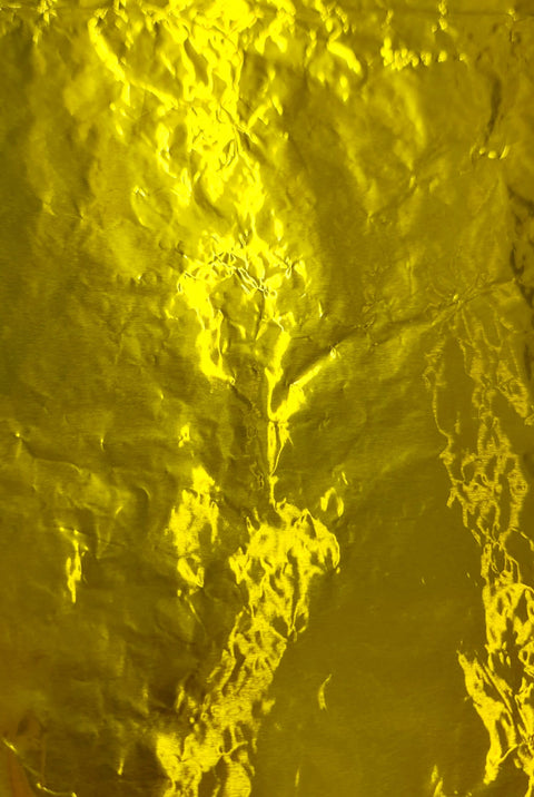 Chocolate Foil - Yellow