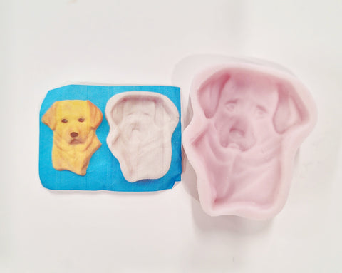 Silicone Mould - Dog Face