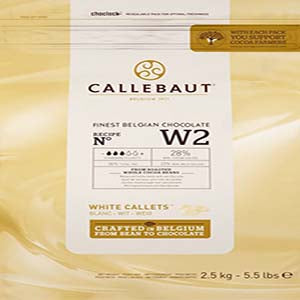 Callebaut White W2 28% Couverture Chocolate 400g