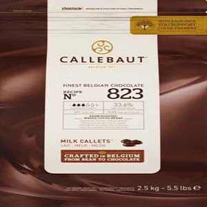 Callebaut Milk #823 33.6%  Couverture Chocolate 400g