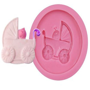 Baby in Pram Mould - General | Cake Deco Supplies