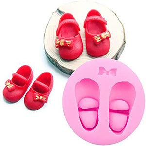 Baby Shoe with Bow Mould - | Cake Deco Supplies