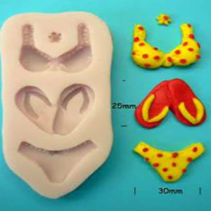 Bikini and Sandals Mould