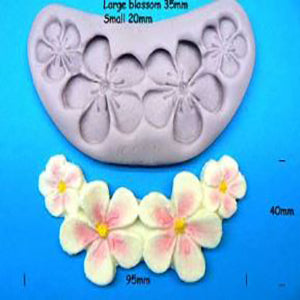 Blossom Crescent Mould - General | Cake Deco Supplies