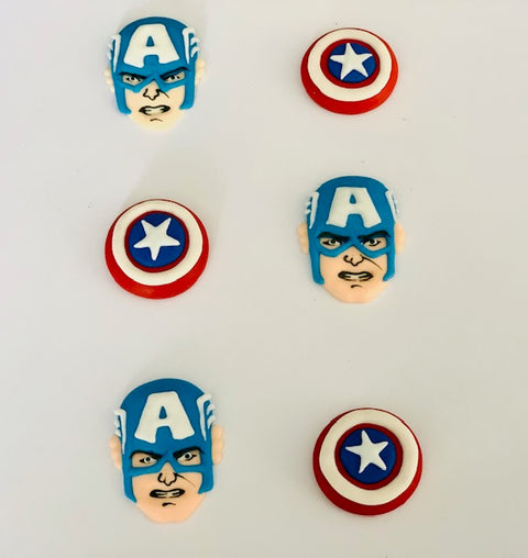 EdibleToppers- Captain America