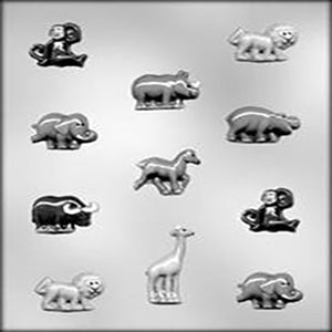 Zoo Animals Small Chocolate Mould