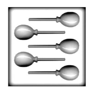 Balloon Sucker Hard Candy Mould