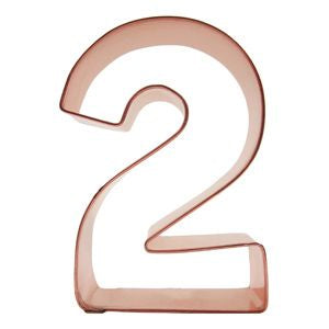 Number 2 Cookie Cutter