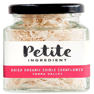 Petite Ingredient Dried Organic Cornflower White