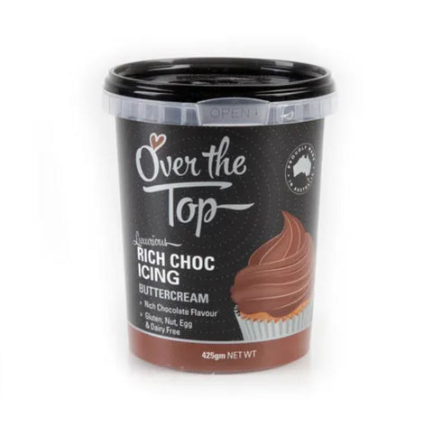 Over the Top Butter Icing - Chocolate Flavour 425gm