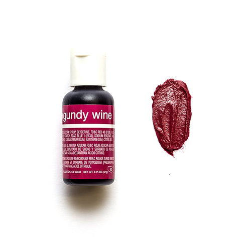 Chefmaster Burgundy Wine Food Gel