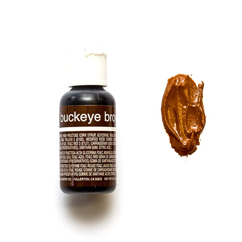 Chefmaster Buckeye Brown Food Gel