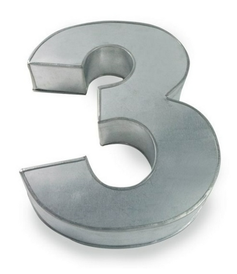 Numbered Cake Tin's For Hire