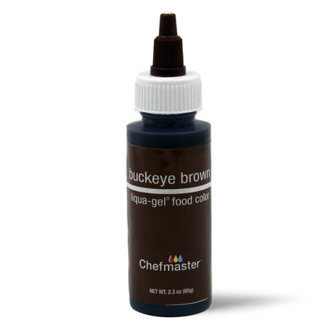 Chefmaster Buckeye Brown Food Gel 65g