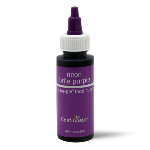 Chefmaster Neon Brite Purple Food Gel 65g