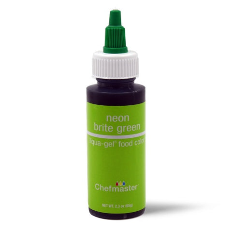 Chefmaster Neon Brite Green Food Gel 65g