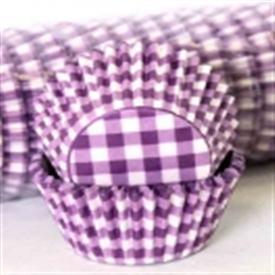 Lemon Tree Patty Cases Purple Gingham