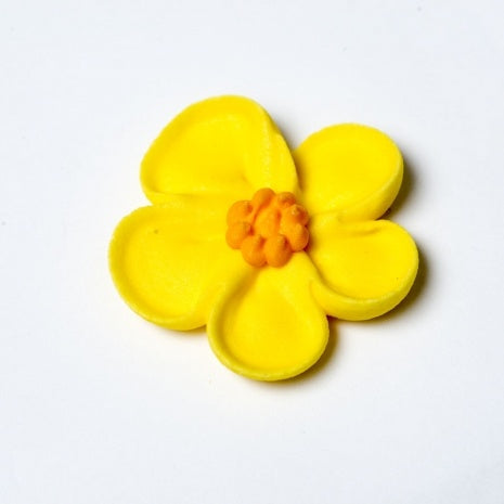 Five Petal Drop Flower 5 Pack Yellow