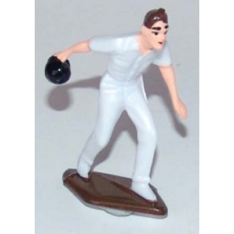 Plastic Lawn Bowler Male Cake Topper