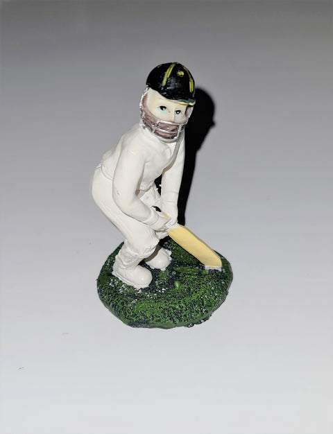 Plastic Cricket Batesman Cake Topper