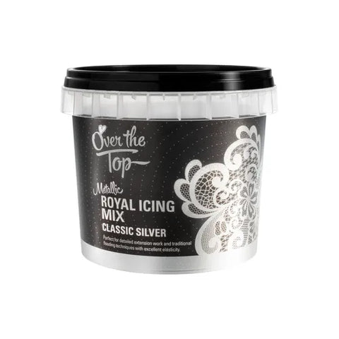 OTT Metallic Royal Icing Classic Silver