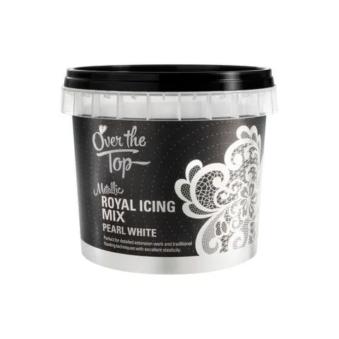 OTT Metallic Royal Icing Pearl White