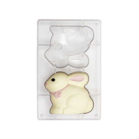 Bunny Polycarbonate Mould Large 2 Cavity