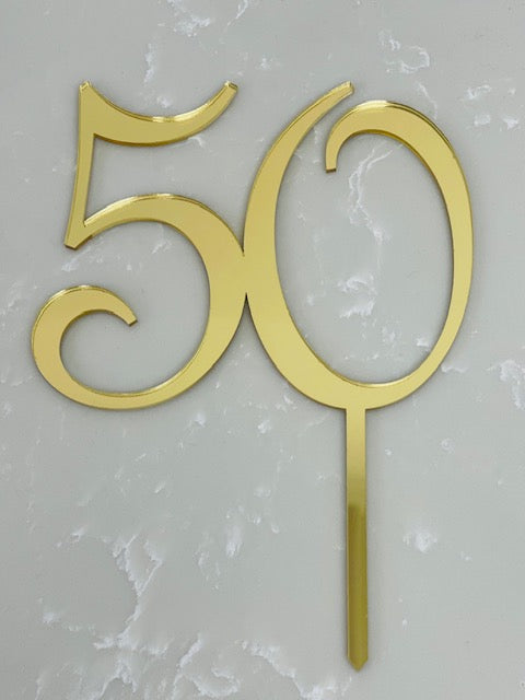 Acrylic #50 Topper