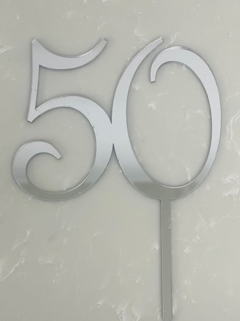 Acrylic #50 Topper