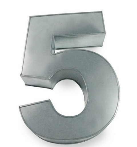 Numbered Cake Tin's For Hire