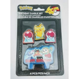 Pokemon Candle Set