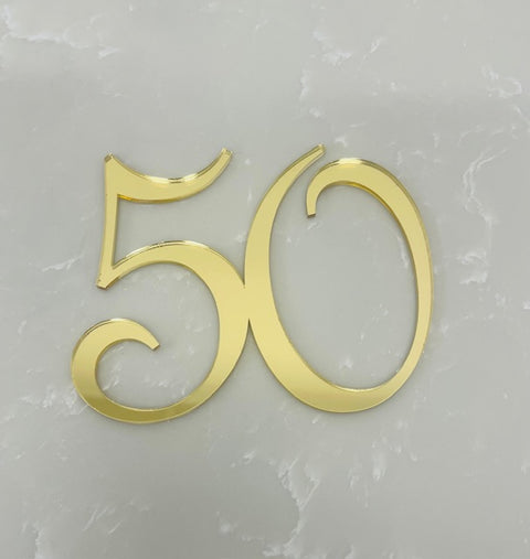 Acrylic - #50 Cake Fropper Gold