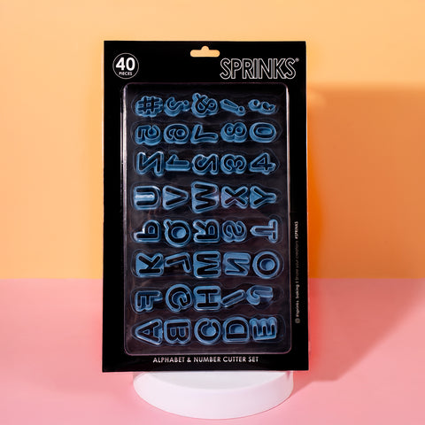 ALPHABET & NUMBER Cutter Set ( 40 Pieces)