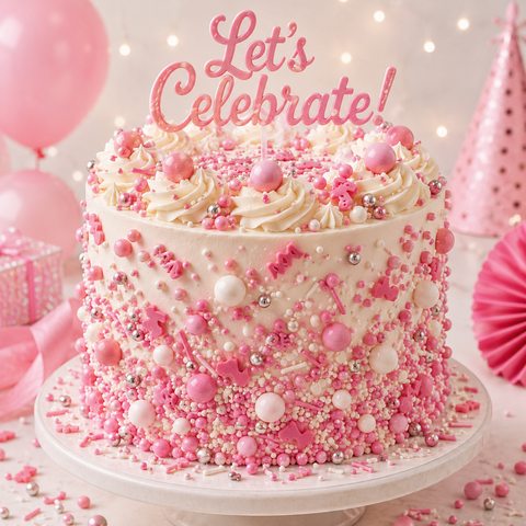 Bakette Sprinkles - Lets Go Party 56g