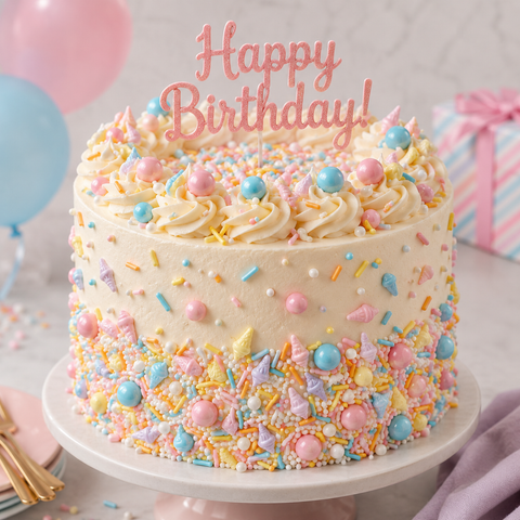 Bakette Sprinkles - Sunday Funday Sprinkle mix 56g