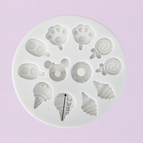 CIU Silicone Mould Assorted Desserts