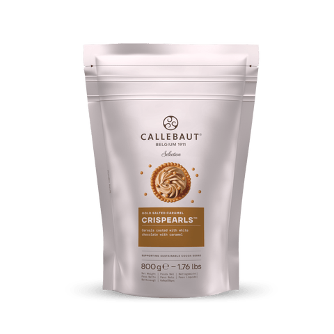 Callebaut Crispearls - Gold Salted Caramel 800g