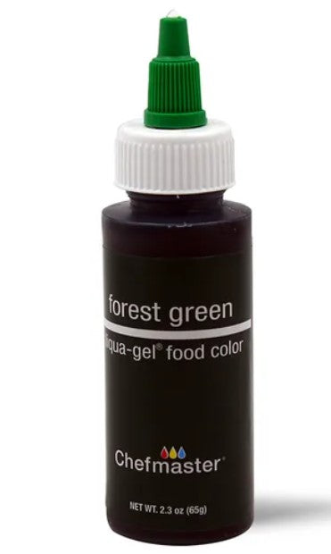 Chefmaster Forest Green Food Gel 2.3oz(65g)