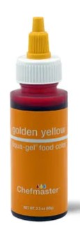 Chefmaster Golden Yellow Food Gel 2.3oz(65g)