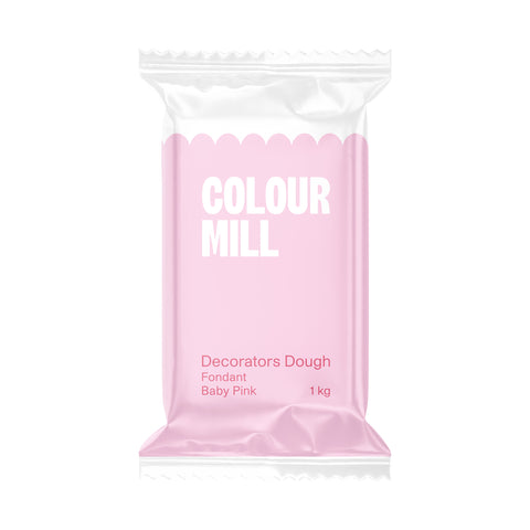 COLOUR MILL DECORATORS DOUGH - BABY PINK 1KG