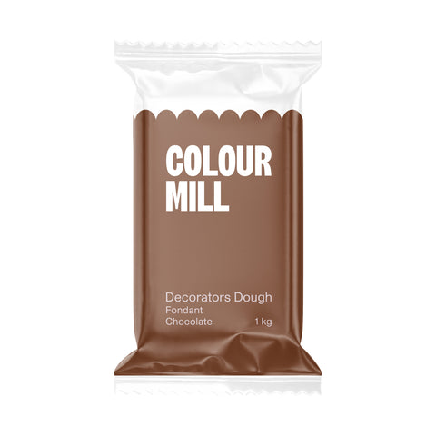 COLOUR MILL DECORATORS DOUGH - CHOCOLATE 1KG