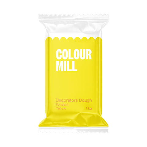 COLOUR MILL DECORATORS DOUGH - YELLOW 1KG